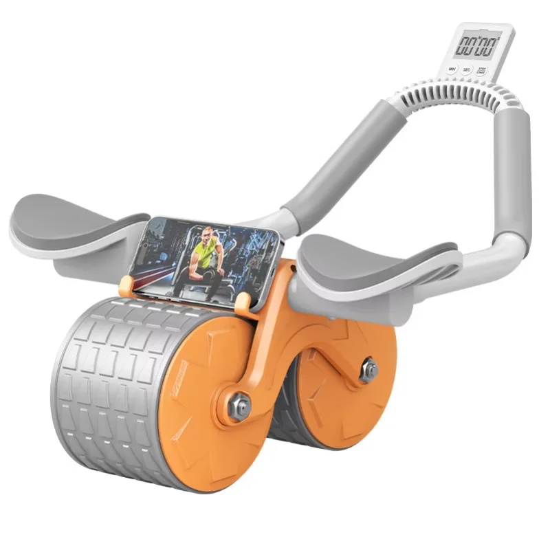 듀얼 휠 복부 운동 롤러, 홈짐 복부 성형을 위한 미끄 - Ab Roller Wheel With Elbow Support 리뷰 및 가격